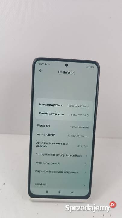 Smartfon Redmi Note 12 Pro 8256GB Katowice