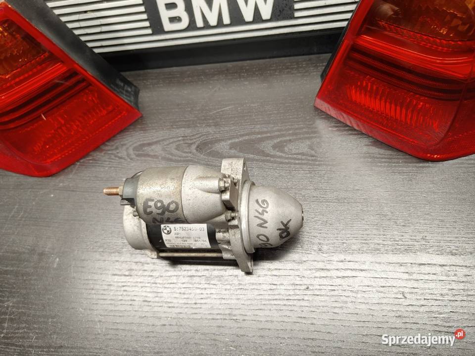Bmw e90 e87 n46 rozrusznik 100 sprawny Aleksandrów Łódzki sprzedam