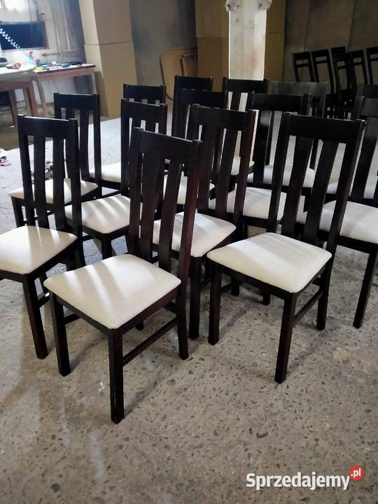 Nowoczesne krzesła bukowe pomorskie Sierakowice