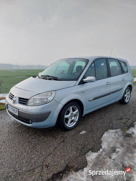 Renault Megan Scenic 7 osobowy Megane wielkopolskie Kiączyn