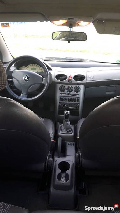 Mercedes A140 Avantgarde kobiety skórzana tapicerka Szymbory-Włodki sprzedam