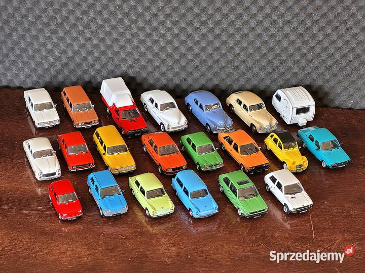 Modele samochodów w skali 143 Warszawa