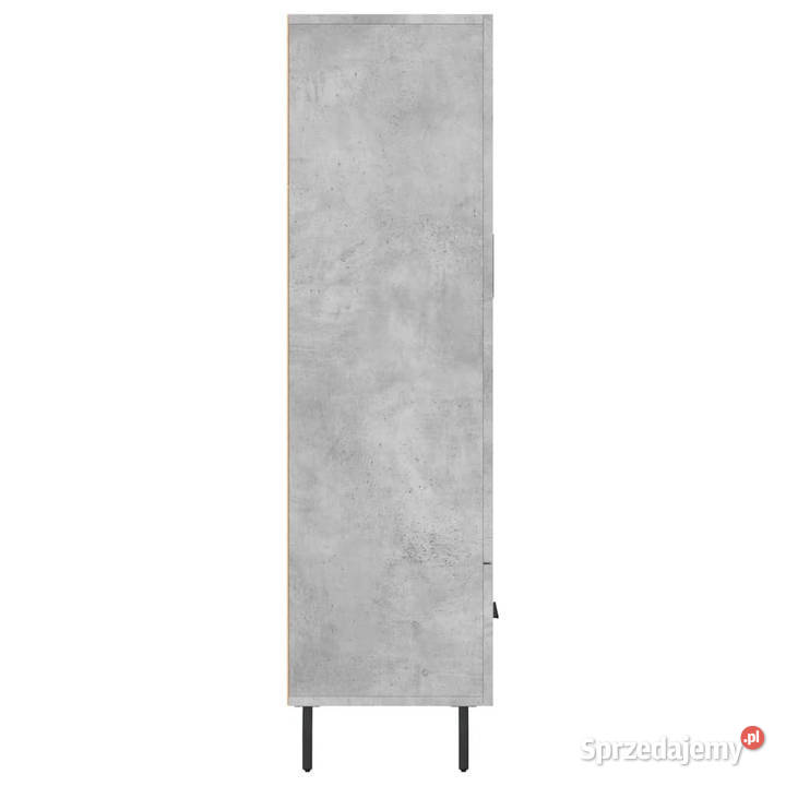 Wysoka szafka szarość betonu 695x31x115 WM828256 Warszawa
