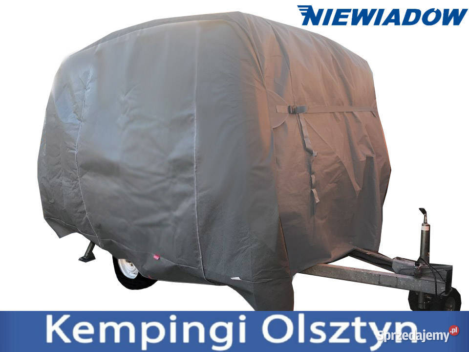 Nowy pokrowiec ochronny na przyczepę NIEWIADÓW Niewiadów Kempingowe Kempingowe warmińsko-mazurskie