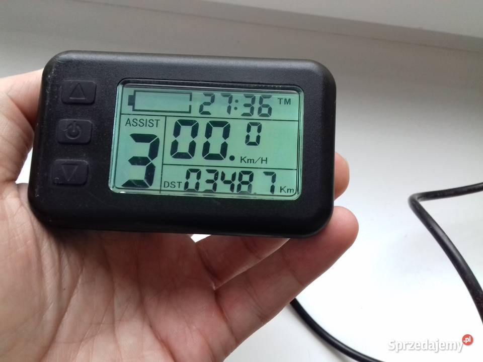 Wyświetlacz ebike SLCD1 24V 36V V25 7F Bydgoszcz