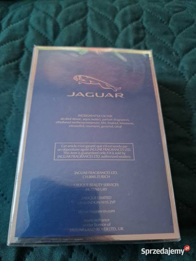 NOWE Perfumy Jaguar Classic woda toaletowa EDT Wrocław