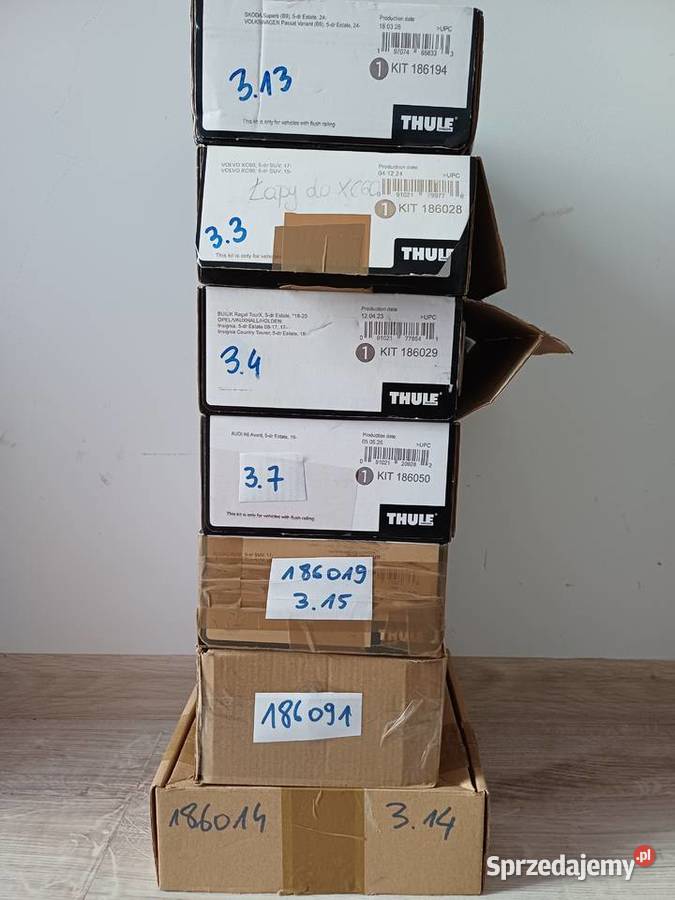 KITy dopasowujące do Thule FlushRail 7106 Opole