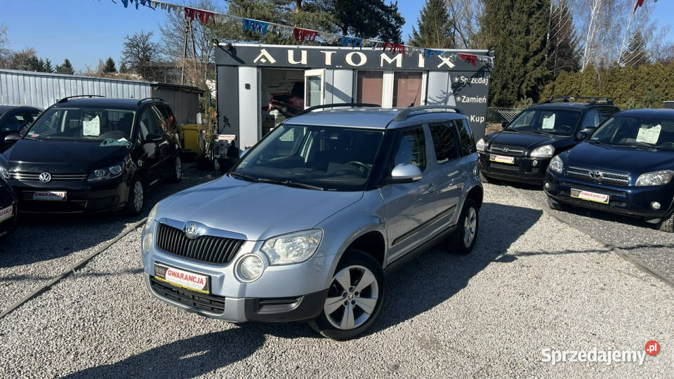 koda Yeti Najlepsza 20 TDI 4x4 Gwarancja w dolnośląskie Świdnica sprzedam