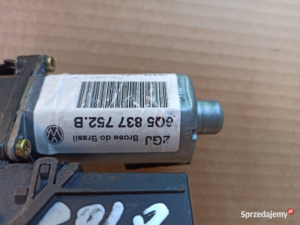 VW Polo silniczek szyby Prawy przód 6Q5837752B dolnośląskie Bolesławiec