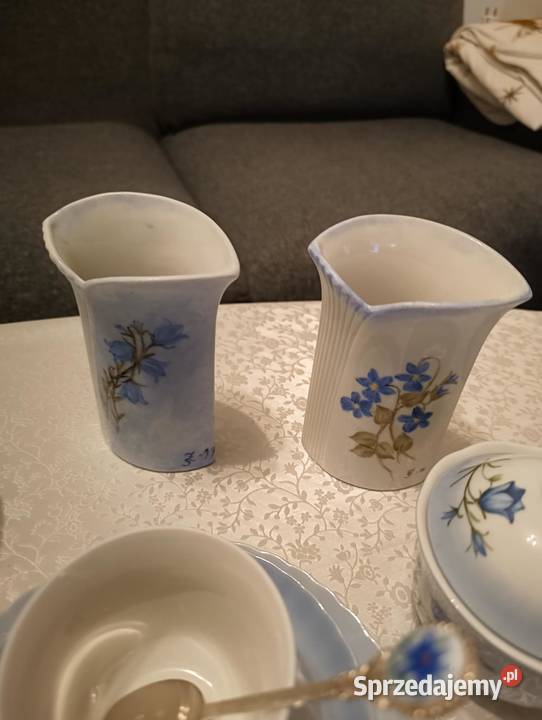 Piękna szwedzka porcelana biały sprzedam