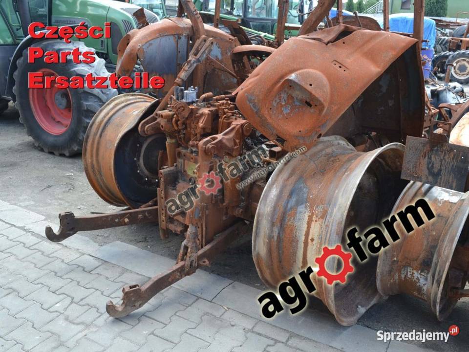 John Deere 6630 części silnik skrzynia biegów Byków