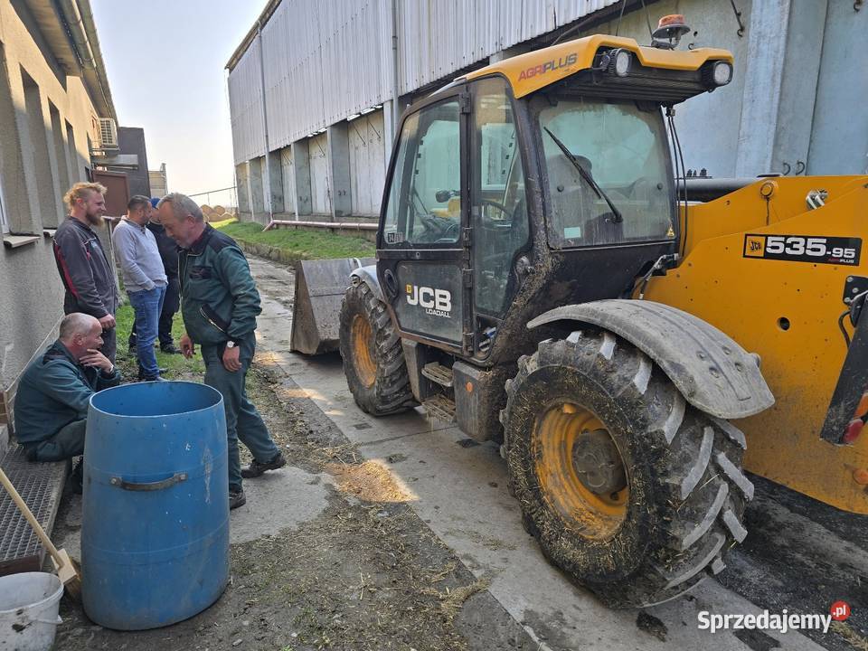 Jcb 53595 plus 2017 sprawna z papierami nieuszkodzony Grodków