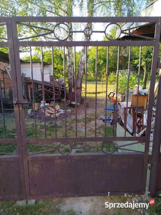 Brama wjazdowa skrzydłowa mazowieckie Tłuszcz