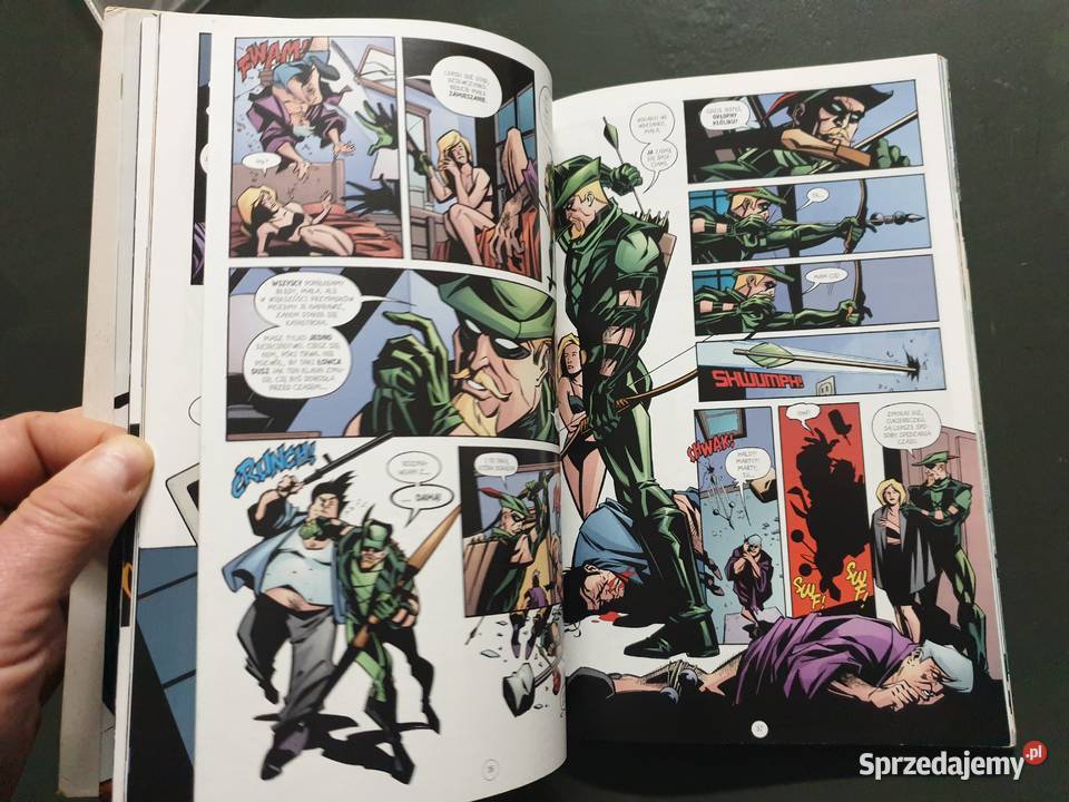 Green Arrow Kołczan część 1 wydanie 1 Komiksy pomorskie Gdynia