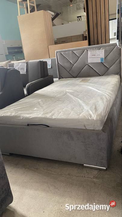 ŁÓŻKO Z MATERACEM W SUPER 130cm