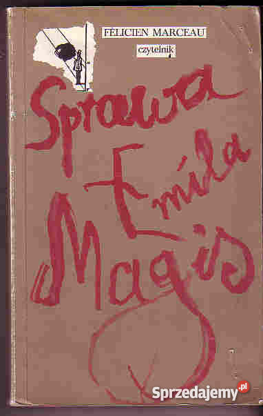 3630 SPRAWA EMILA MAGIS FELICIEN MARCEAU Czyrna