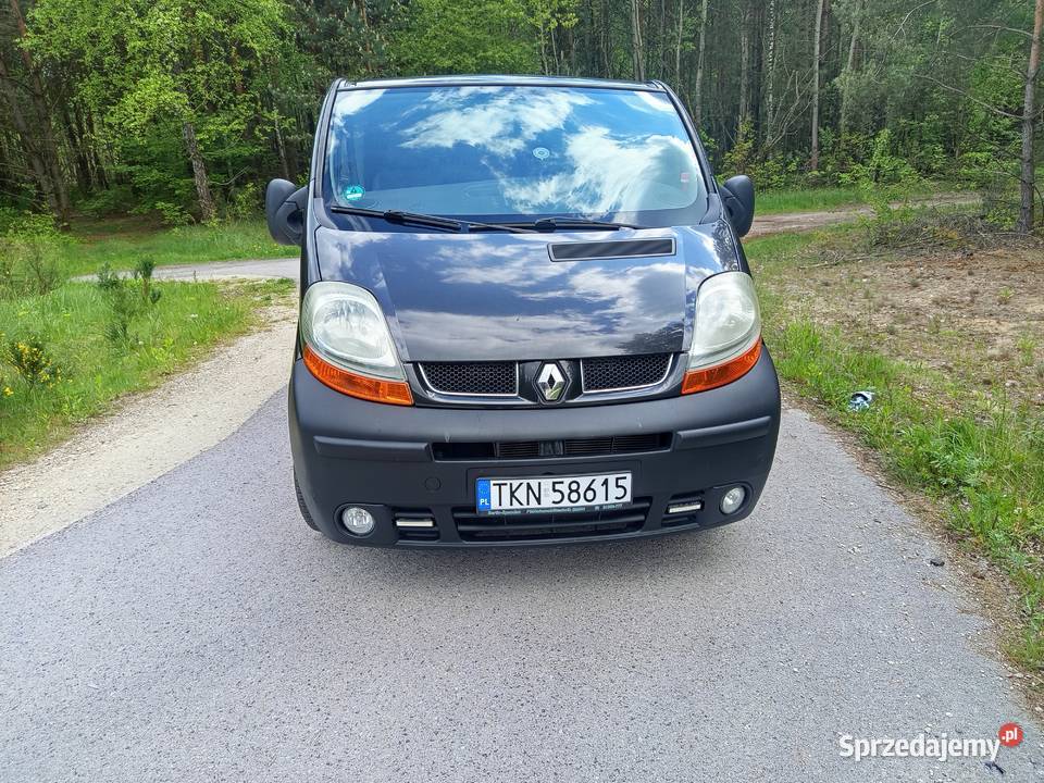 Renault Trafic Vivaro 9osobowy 19 super stan Trafic Końskie