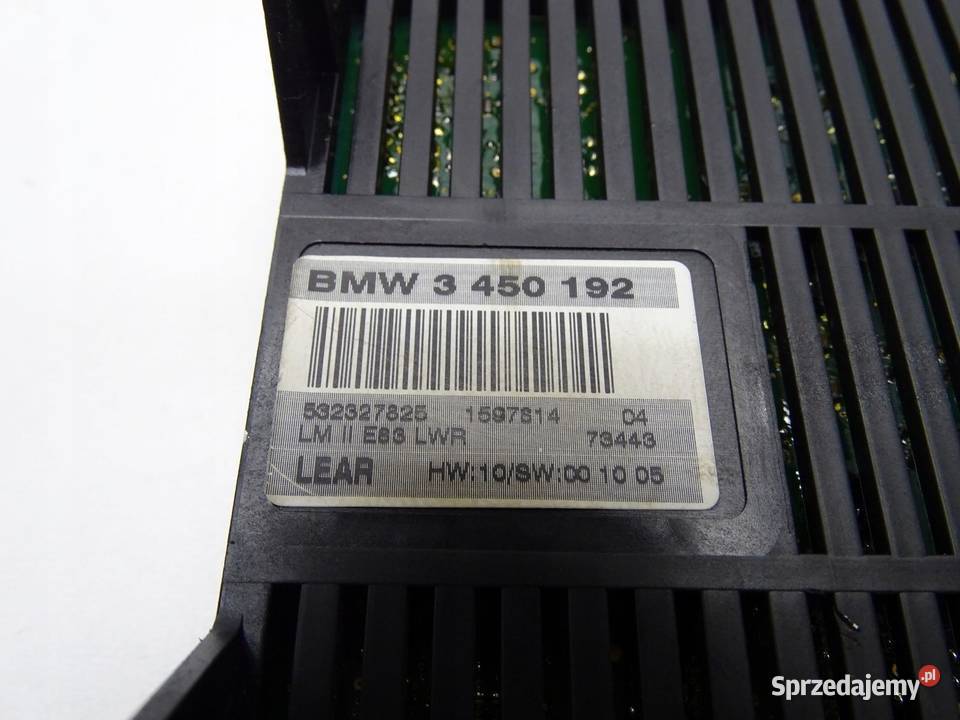 MODUŁ STEROWNIK ŚWIATEŁ BMW X3 E83 LCI LIFT