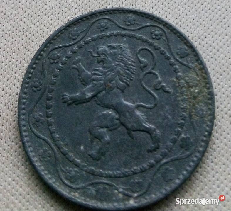 BELGIA25 CENTS1913 rCYNK Numizmatyka Legionowo