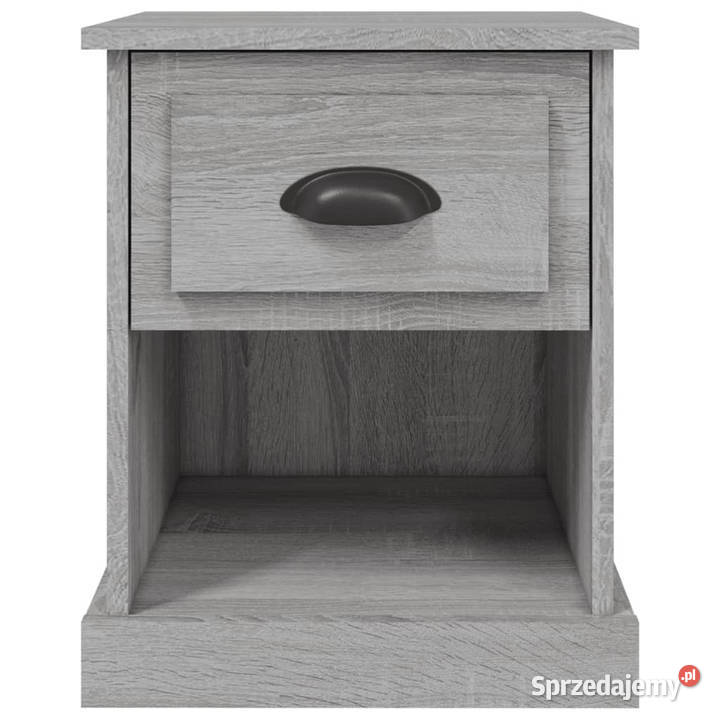 Szafka nocna szary dąb sonoma 39x39x475 WM816140 Nocne