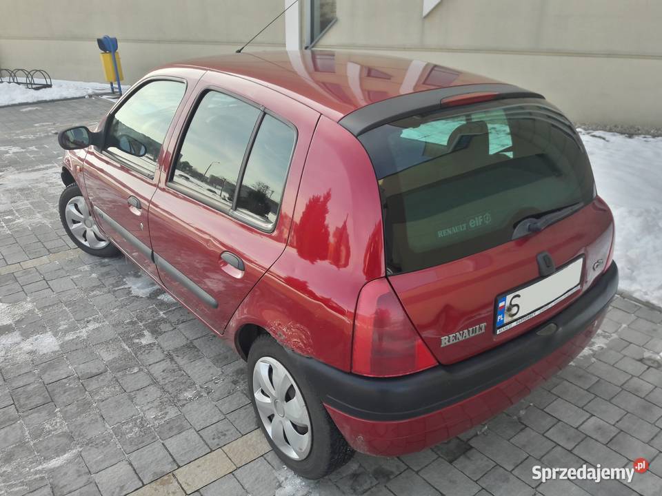 RENAULT CLIO II 1.2 58KM, 5 drzwiowy Gliwice Sprzedajemy.pl