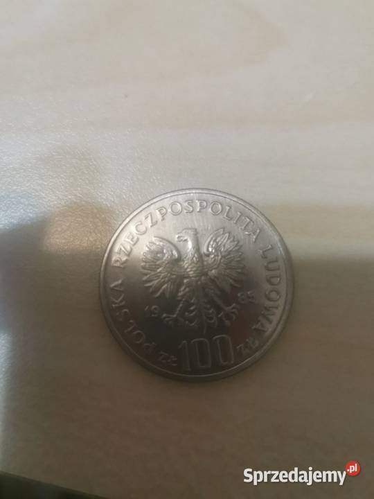 Moneta 100złotowa Wołomin