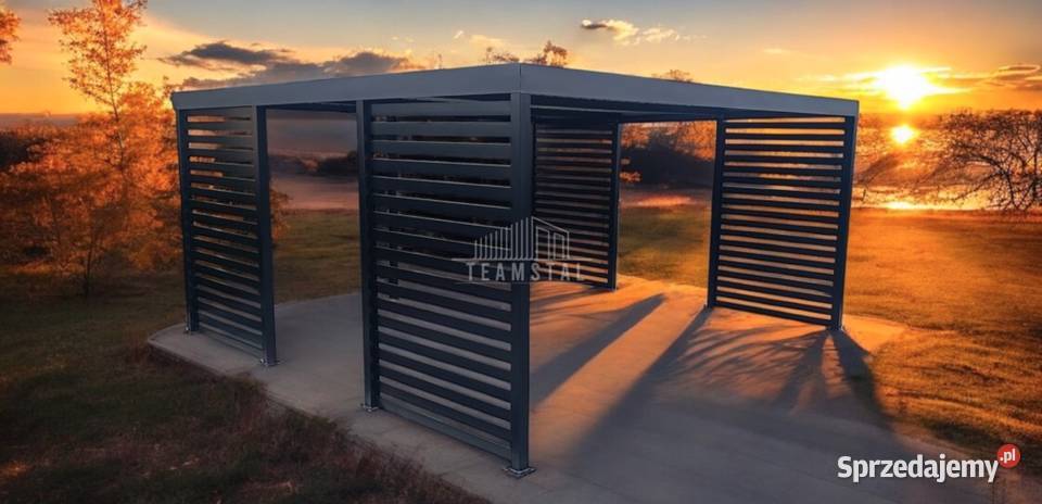 CarPort PREMIUM Wiata samochodowa 5x5 Antracyt Szczecin