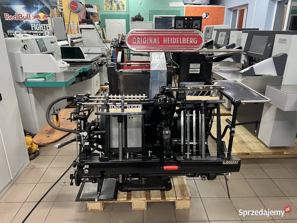 Maszyna do hot stampingu Heidelberg GTP