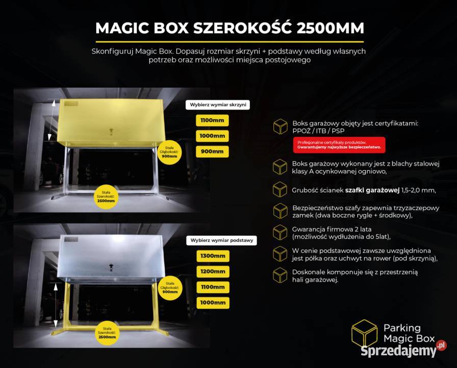 box garażowy boksy garażowe szafa garażowa Kielce