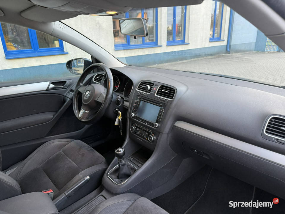 Volkswagen Golf Volkswagen Golf VI 14B 2009 centralny zamek Sokołów Podlaski