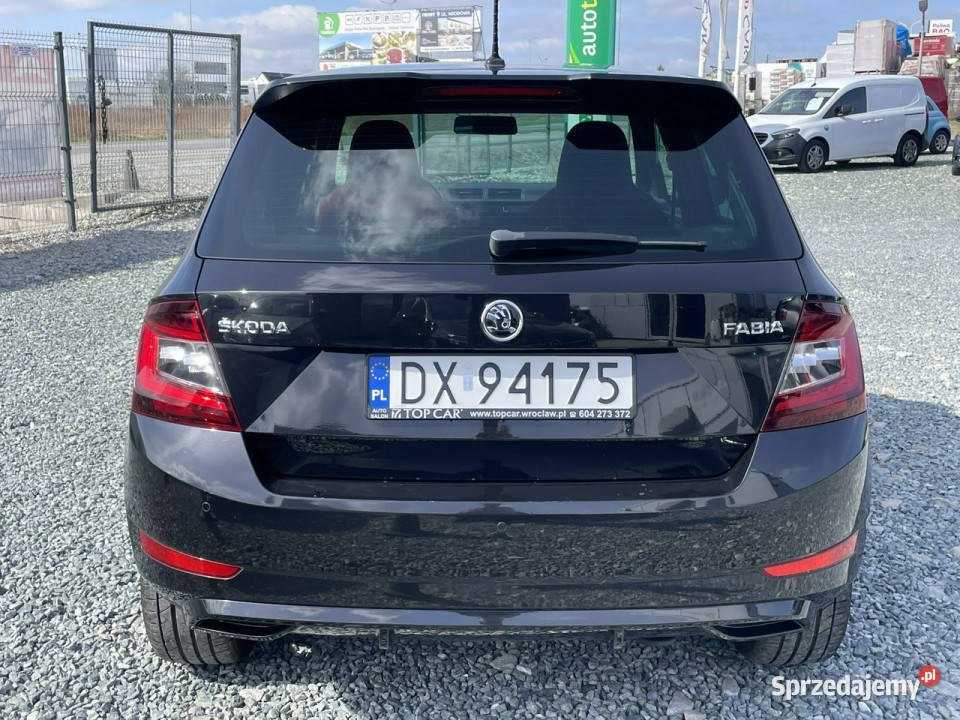 koda Fabia 10 TSi 95 2019r Monte Carlo zadbana