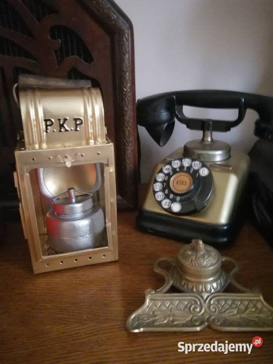 Stara konduktorska lampa karbdowa Kraków sprzedam