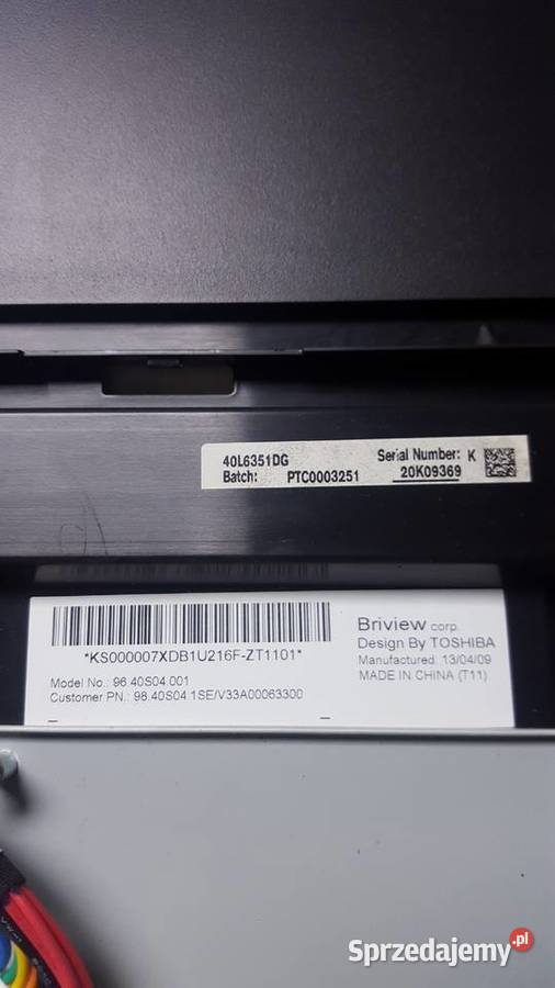 Toshiba 40L6351D zbita matryca