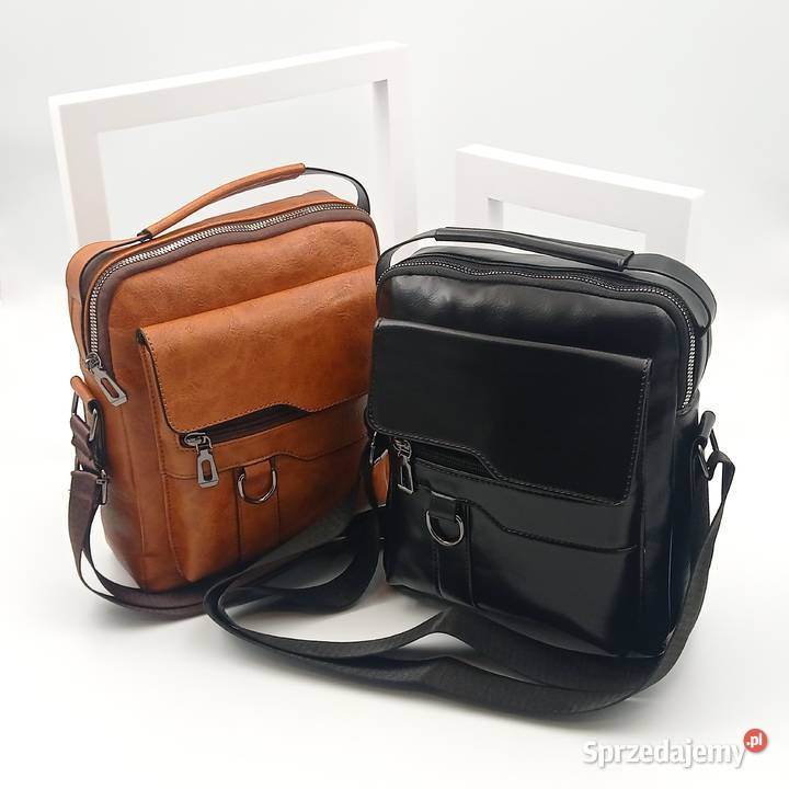 Torba męska listonoszka na ramie skórarzana Listonoszka  Torby i torebki śląskie Zawiercie