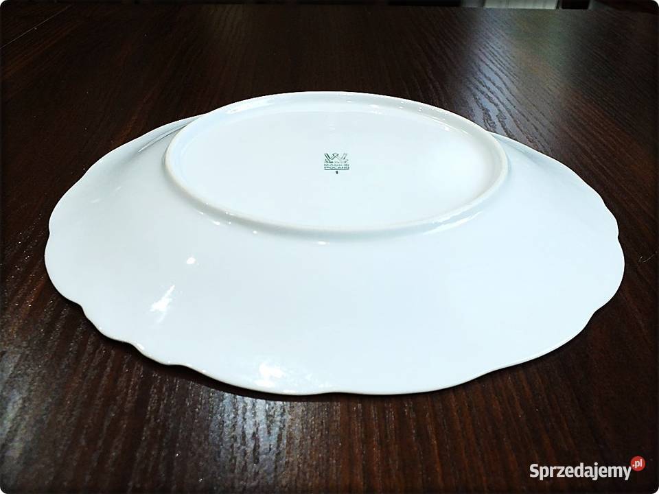 Talerz Porcelana Wawel 24 Biały Talerz z lubuskie