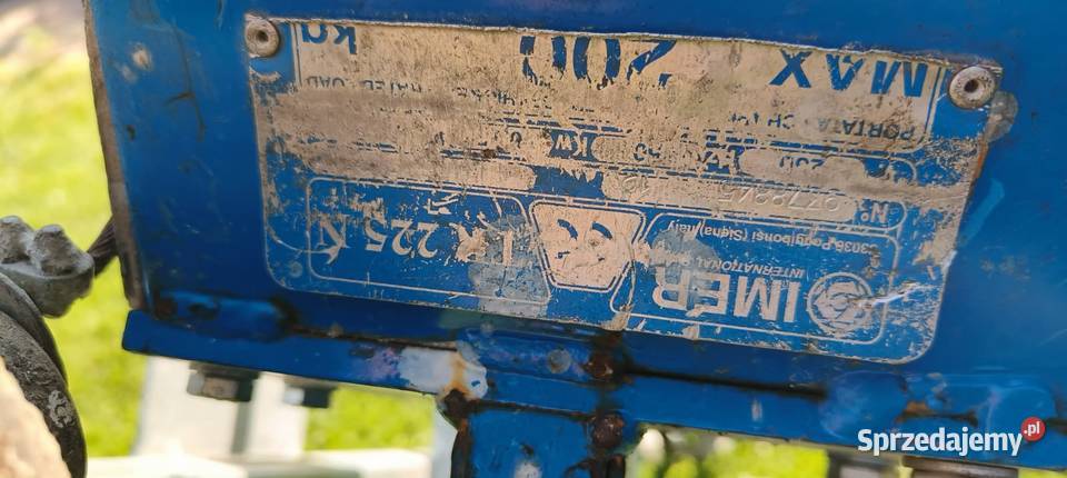 Wciągarka rusztowaniowa pletak rusztowanie do Namysłów sprzedam