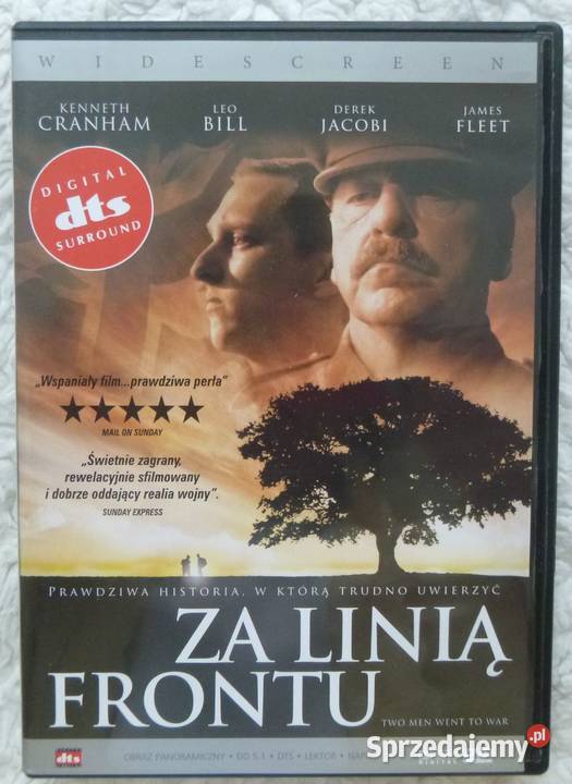 Film DVD linią frontu z gazety mazowieckie Warszawa