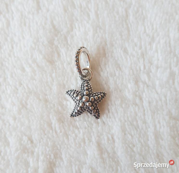 Zawieszka bead charms charm srebrna rozgwiazda zachodniopomorskie Szczecin