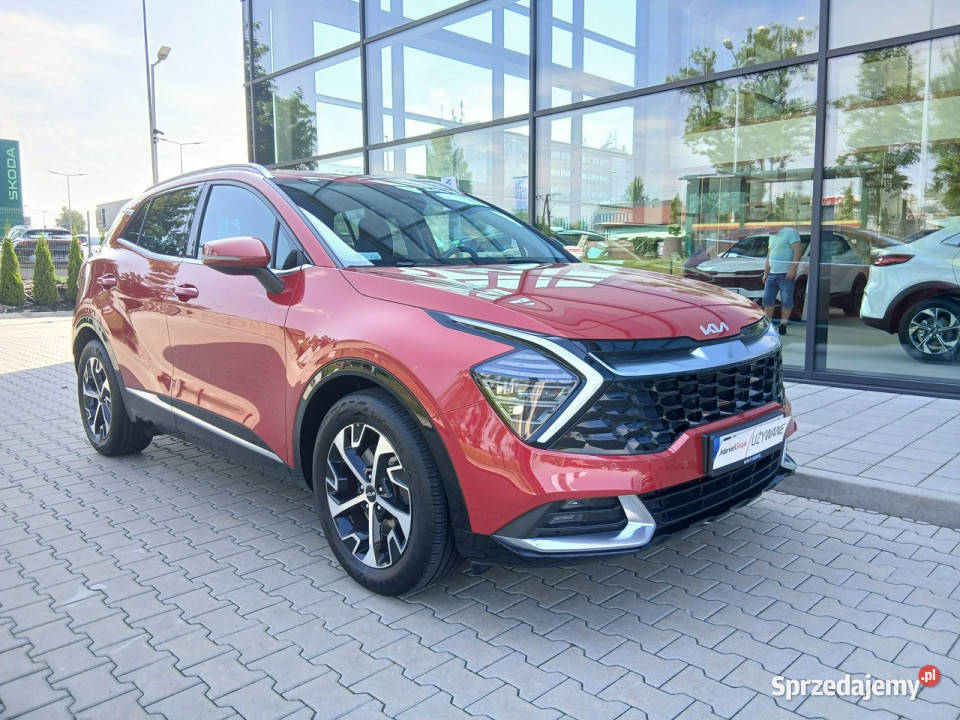Kia Sportage 16 TGDI 150 6MT FWD BusinessLine asystent pasa ruchu Motoryzacja łódzkie Łódź