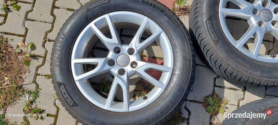 koła 5x112 17 audi q3 wielosezon Opony i felgi Wesoła