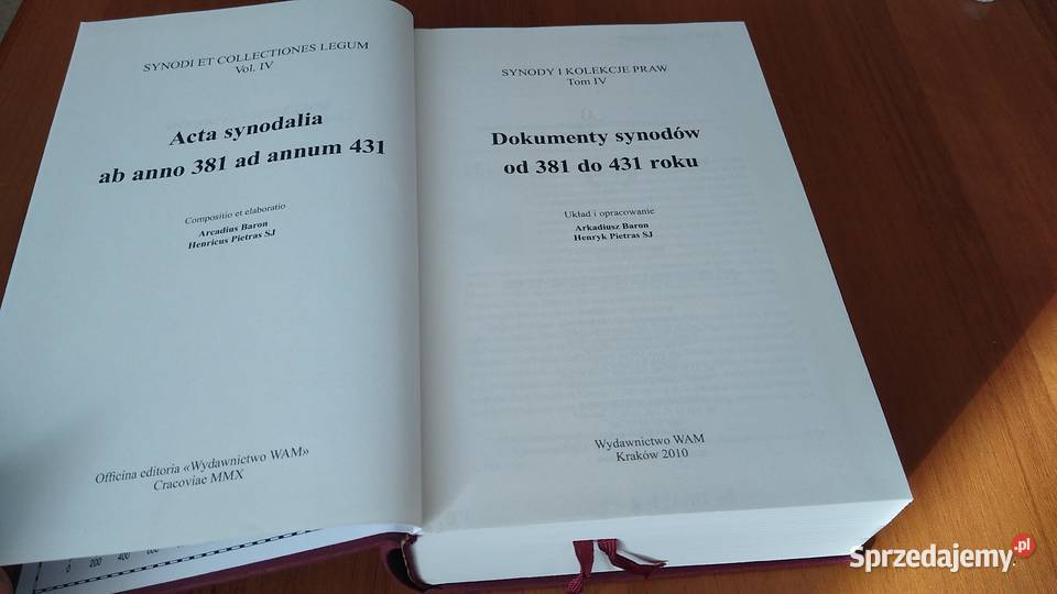 Acta synodalia ab anno 381 ad annum 431 pomorskie Gdańsk