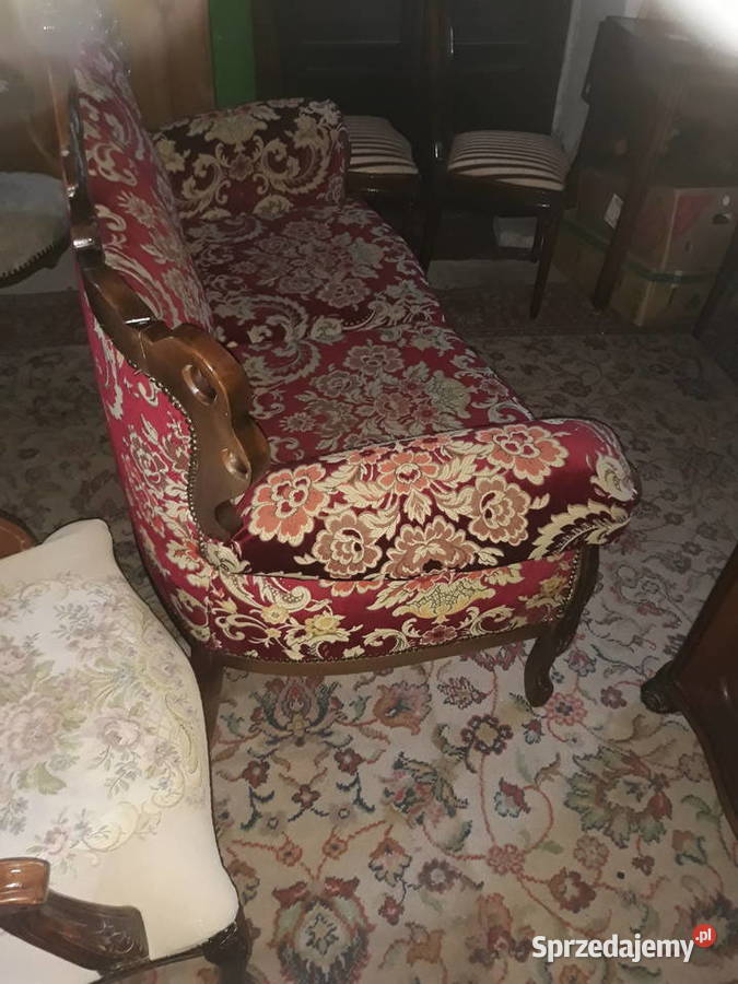 Sofa ludwikowska kanapa barokowa Łóżka, wersalki i sofy Tarnogród