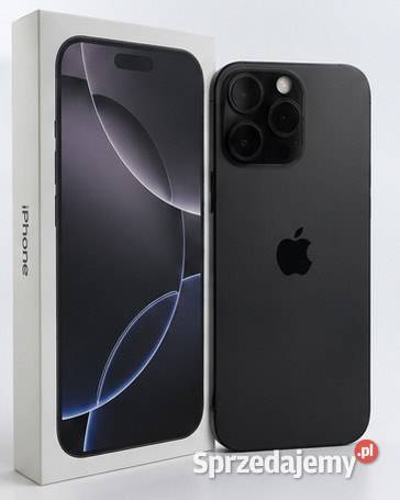 iPhone 16 Pro 256GB Black Titanium 100 Battery Kozienice