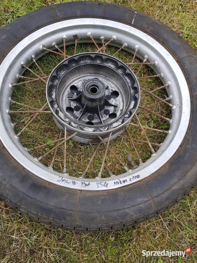 Aluminiowa felga tył Jawa 35416 OryginałOpona