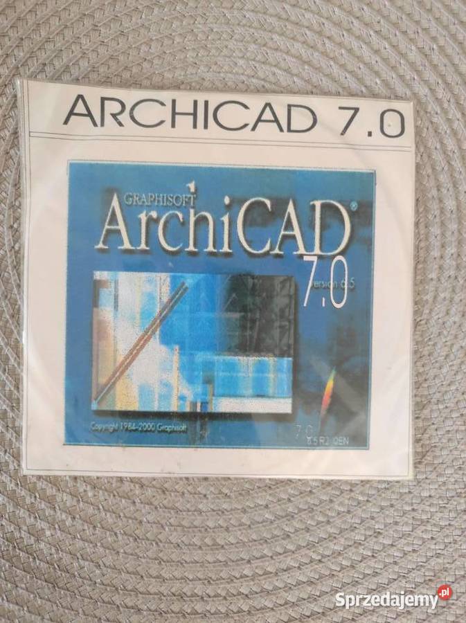 ArchiCAD 70 vintage płyta cd archiyektura świętokrzyskie Kielce