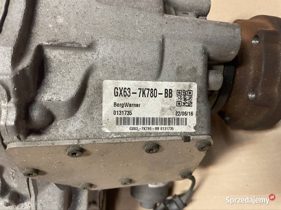 GX637K780 reduktor 4x4 rozdzielacz Jaguar fpace Szczecin sprzedam