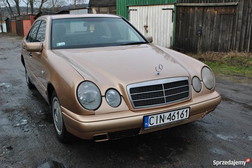 Mercedes w210 2.2 diesel skóra klima elektryka Kartuzy
