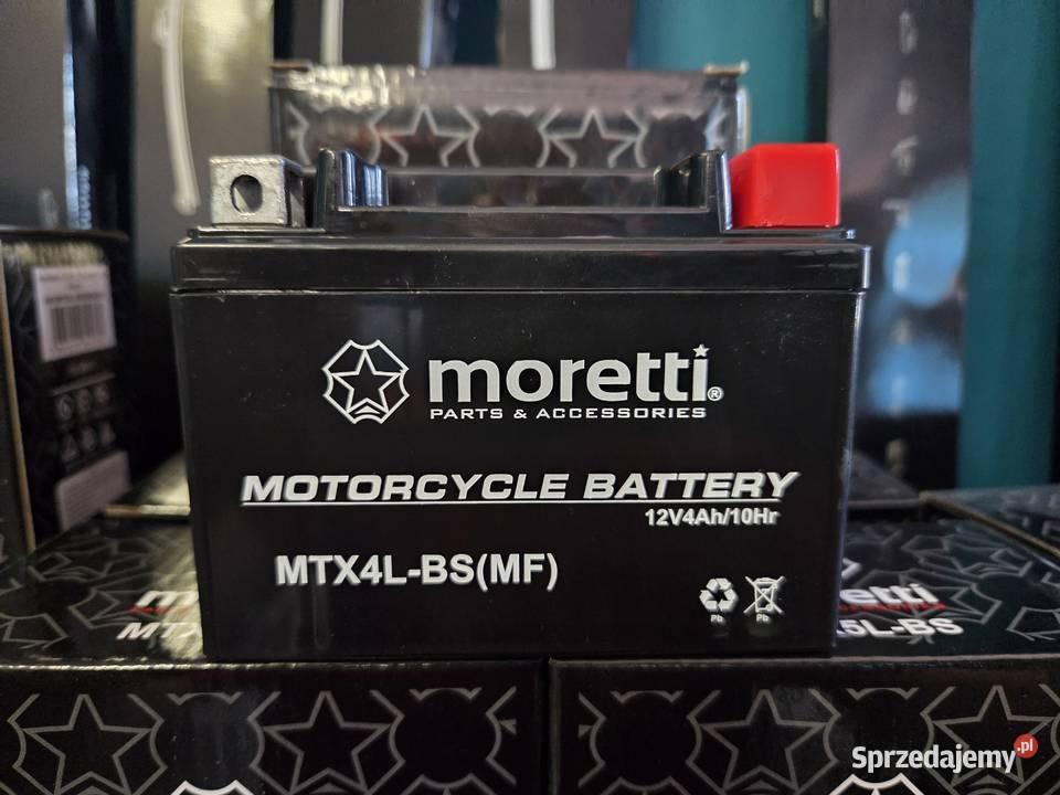 Akumulator do skutera 4ah moretti AkuPlus