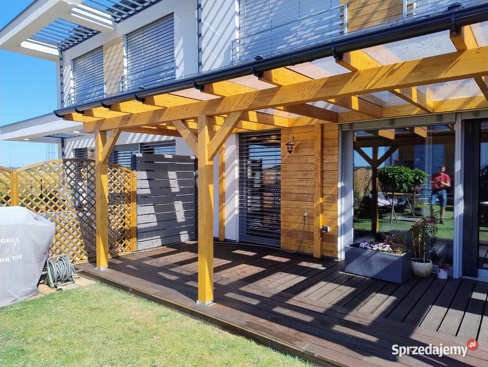 Pergola altana nowoczesna i rekreacyjna Szczecin