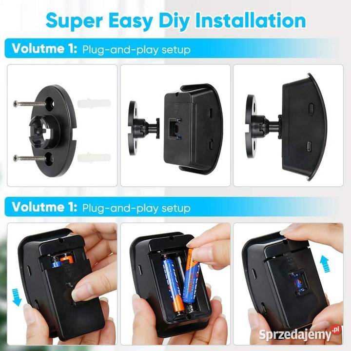 Bezprzewodowy Alarm Ruchu z Dzwonkiem Zasięg Warszawa sprzedam